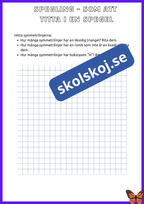 Skala och symmetri - Årskurs 7 - 9