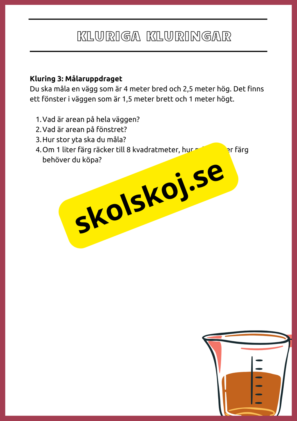 Mätmästarna - Årskurs 8 - 9