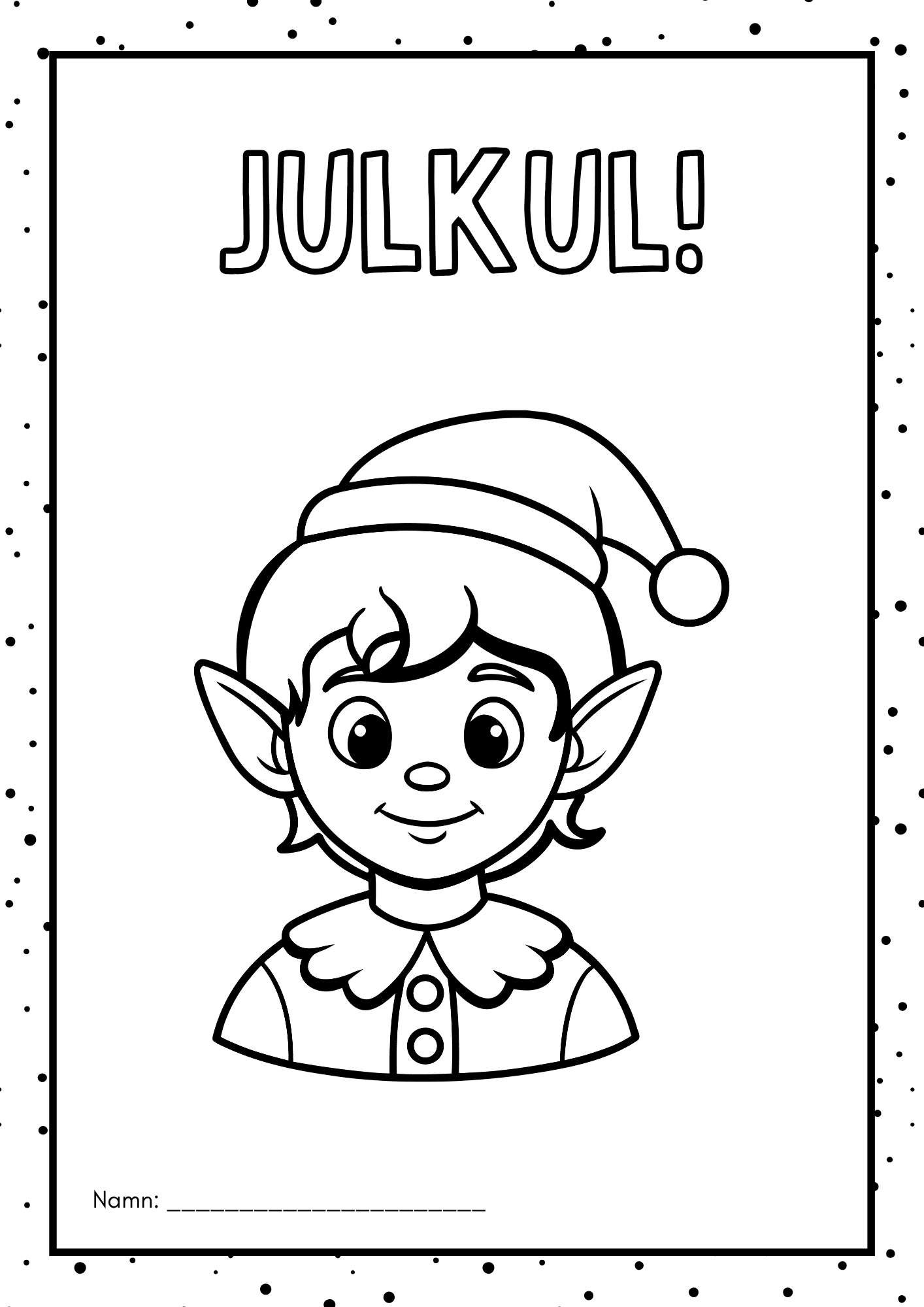 Julkul - Blandade uppgifter - Fk - Åk 2