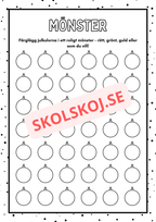 Julkul - Blandade uppgifter - Fk - Åk 2