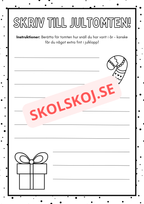 Julkul - Blandade uppgifter - Fk - Åk 2