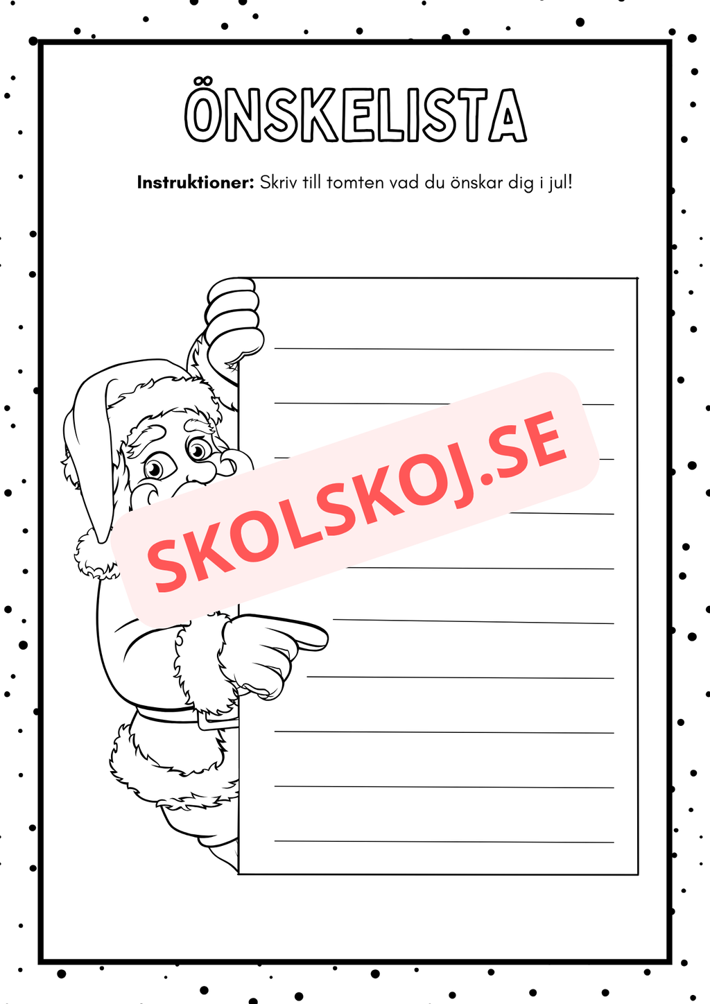 Julkul - Blandade uppgifter - Fk - Åk 2