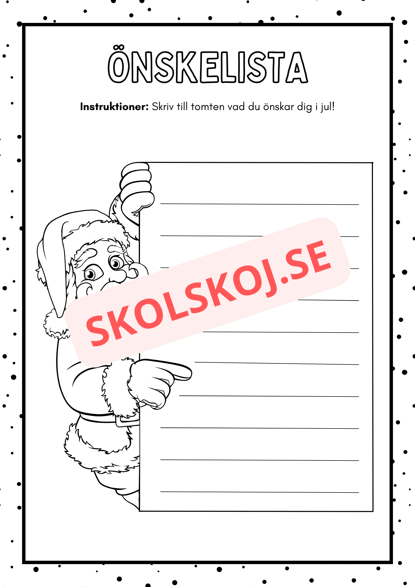 Julkul - Blandade uppgifter - Fk - Åk 2