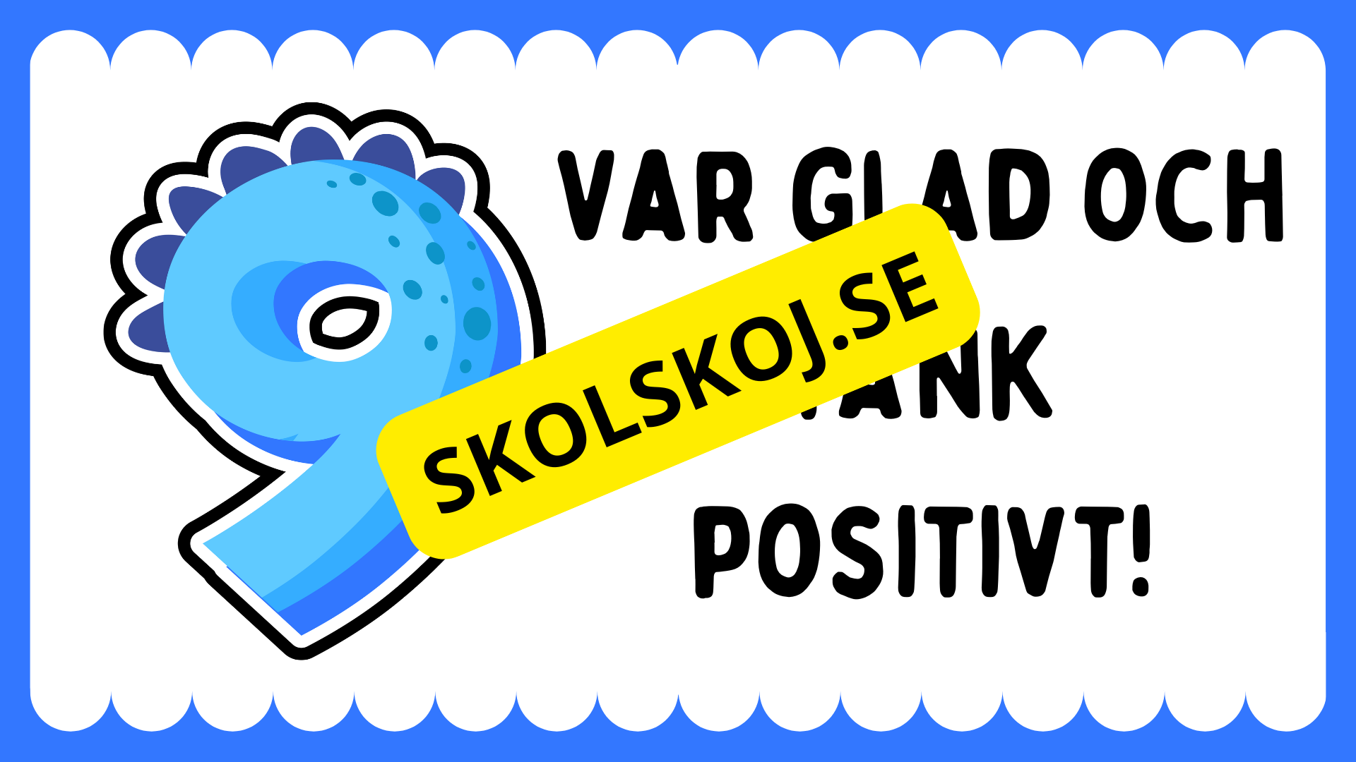 Klassens gemensamma regler - Väggkort