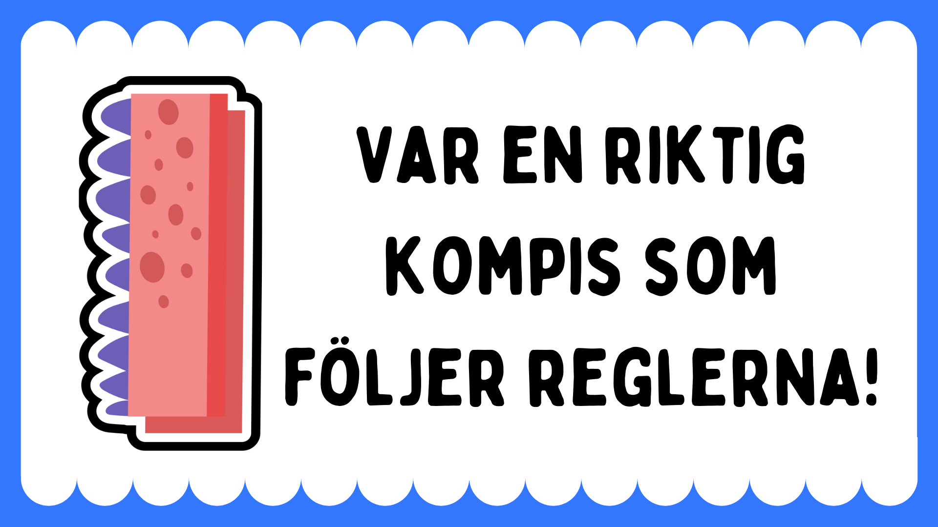 Klassens gemensamma regler - Väggkort