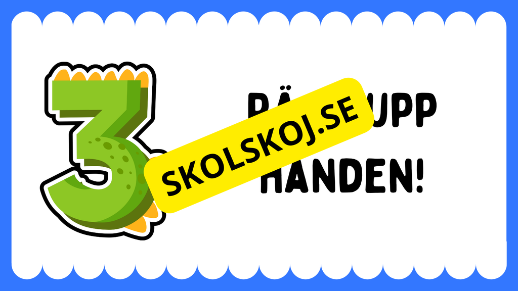Klassens gemensamma regler - Väggkort