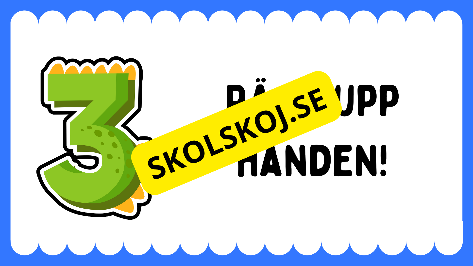 Klassens gemensamma regler - Väggkort