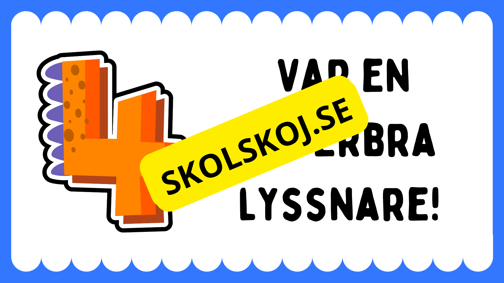 Klassens gemensamma regler - Väggkort