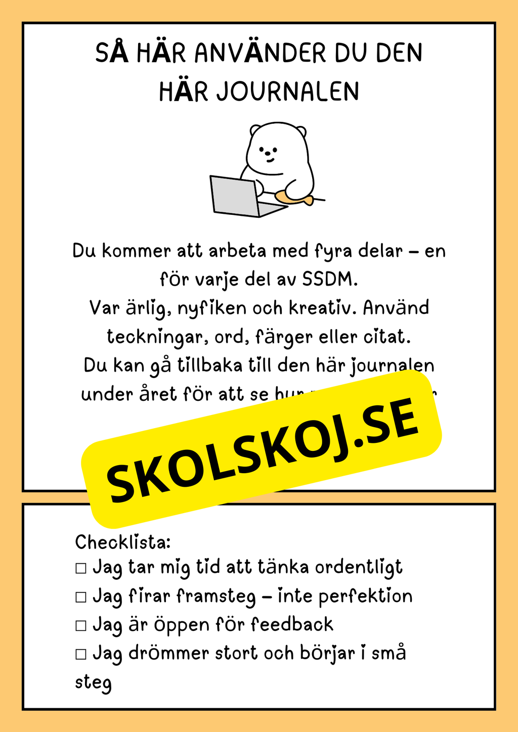 Att lära känna min SSDM