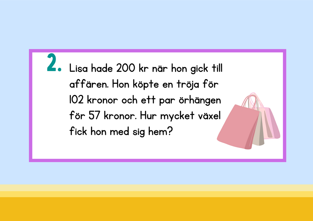 Vi tränar på måttenheter