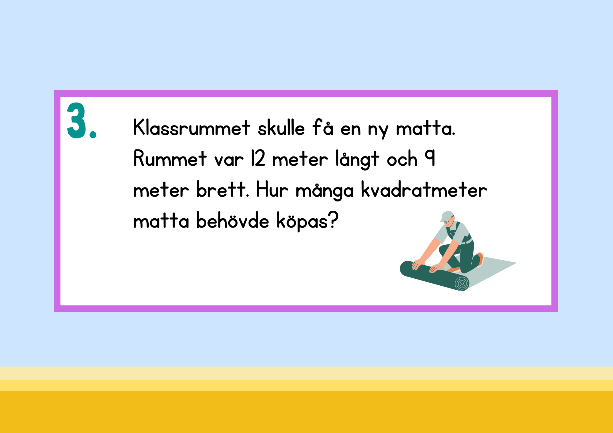 Vi tränar på måttenheter