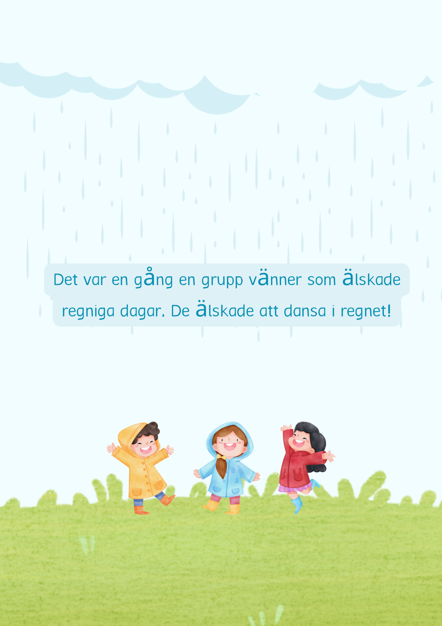 Den magiska regnbågen - Läsförståelse + frågor