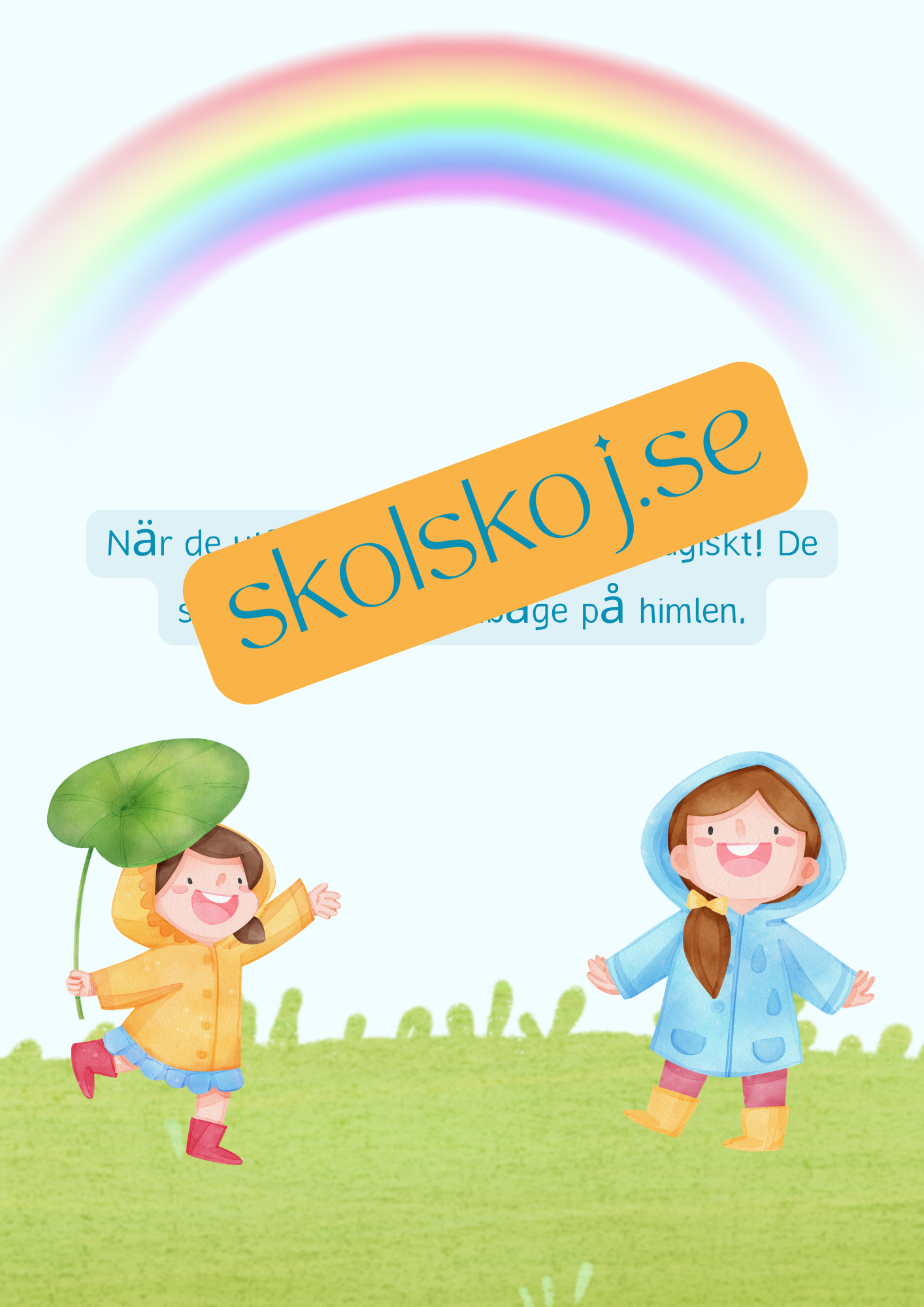 Den magiska regnbågen - Läsförståelse + frågor