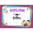 Diplom - Låg- och mellanstadiet (8 st)
