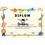 Diplom - Låg- och mellanstadiet (8 st)