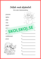 Julaktiviteter - Häfte