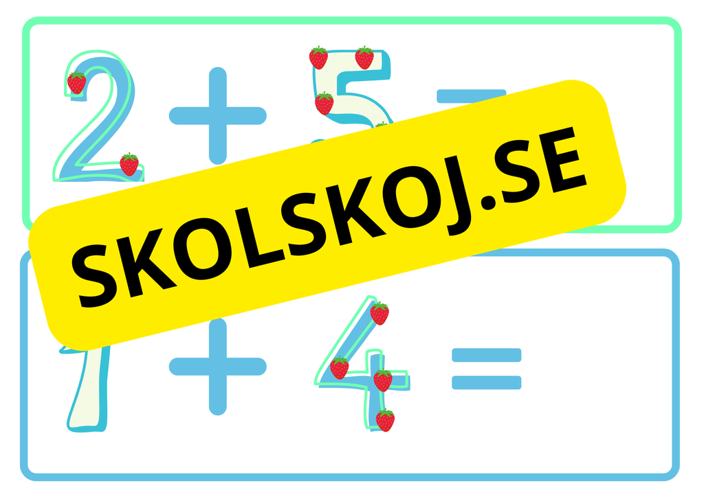 Räkna med fingrarna - Addition