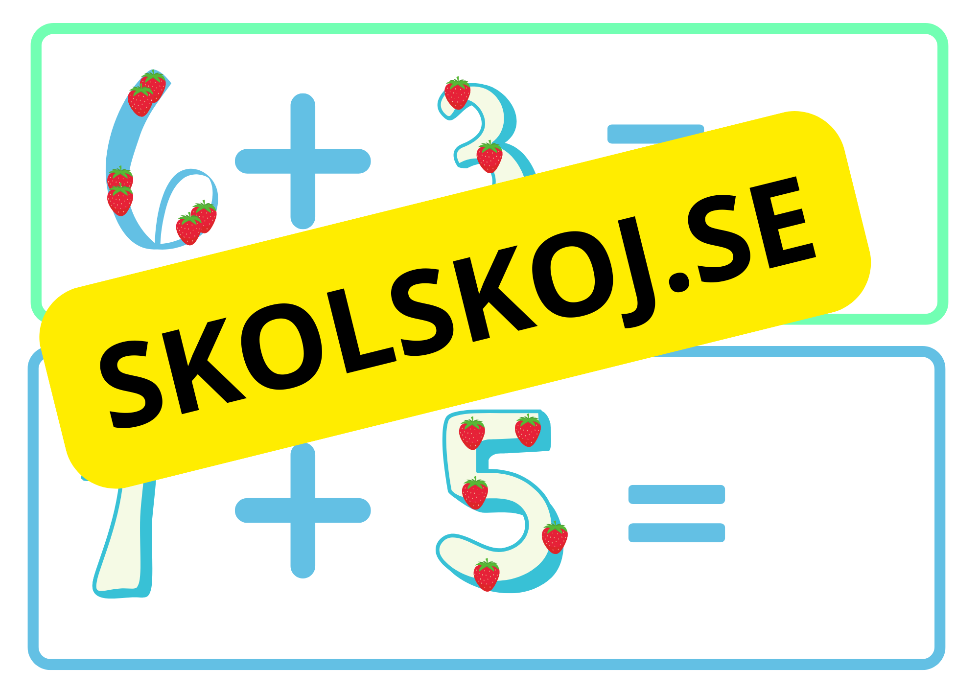 Räkna med fingrarna - Addition