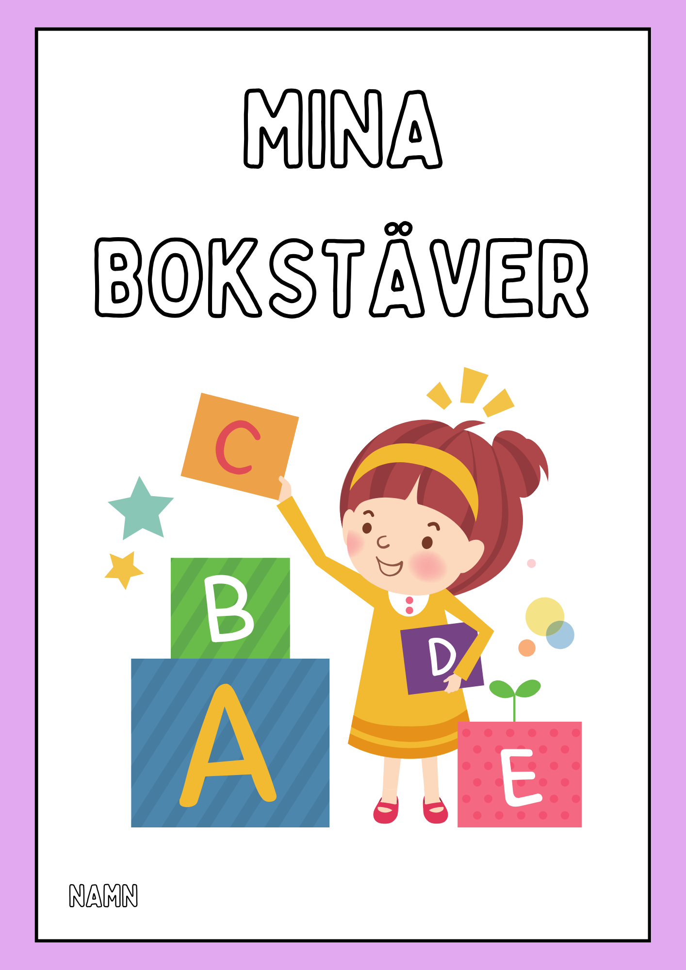 Mina bokstäver - Hela alfabetet