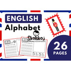 English Alphabet - 26 pages