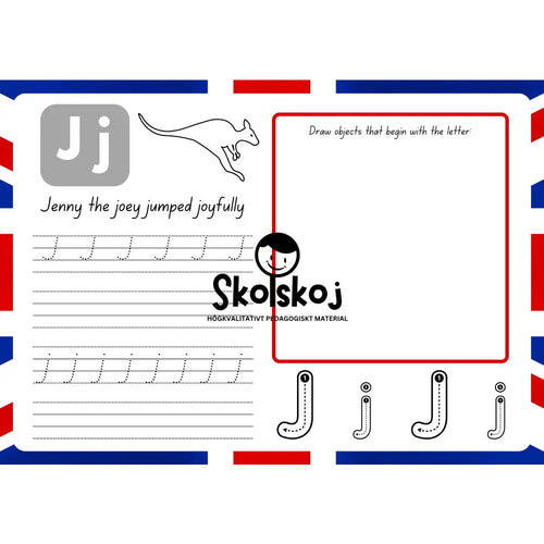 English Alphabet - 26 pages