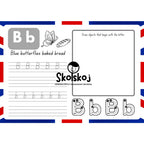 English Alphabet - 26 pages