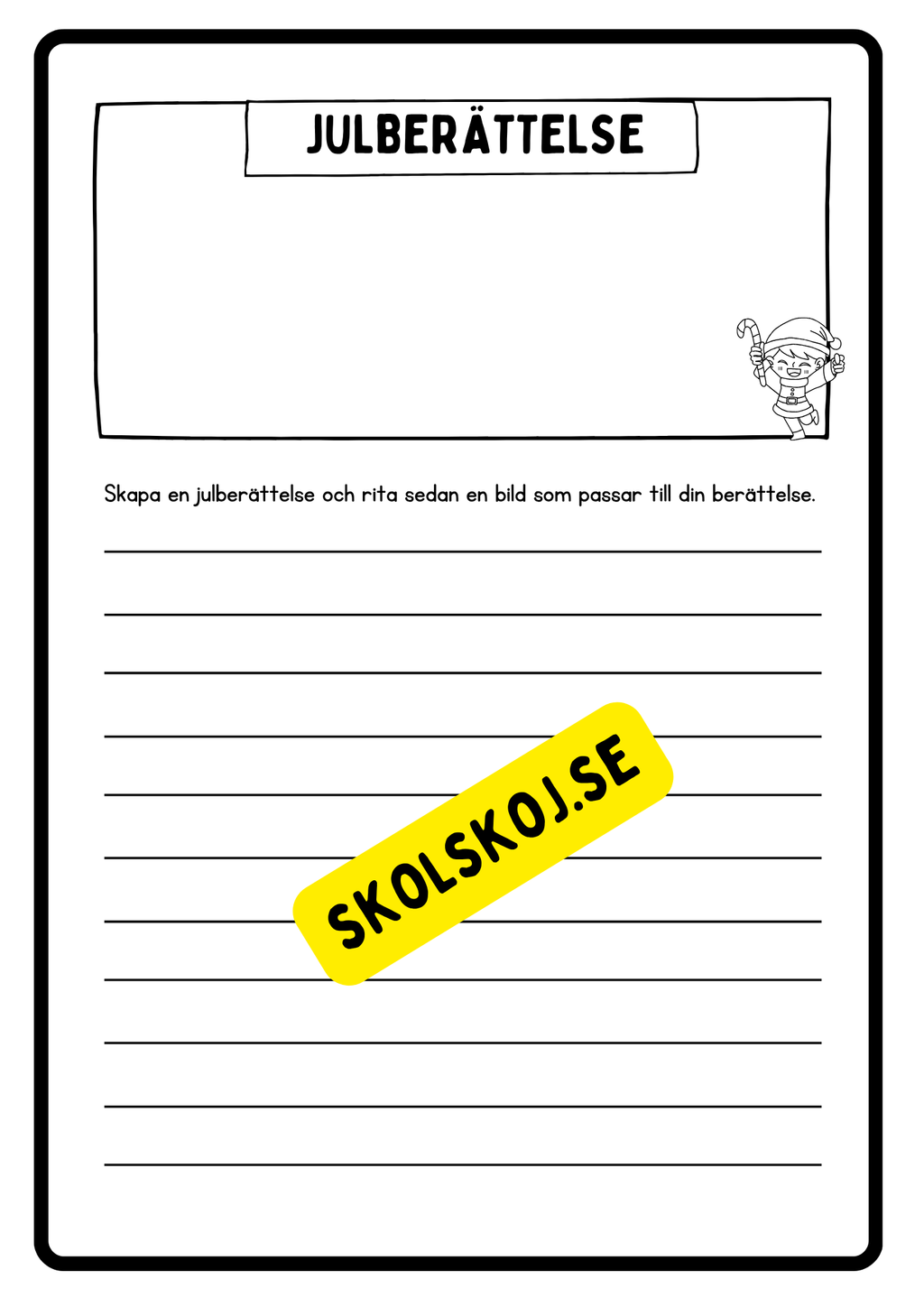 God Jul - Blandade uppgifter - Häfte
