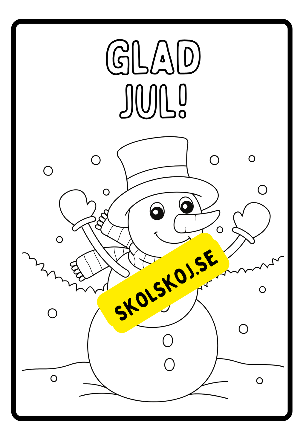 God Jul - Blandade uppgifter - Häfte