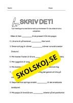 Personliga pronomen - Häfte