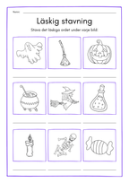 Min spökliga Halloween aktivitetsbok