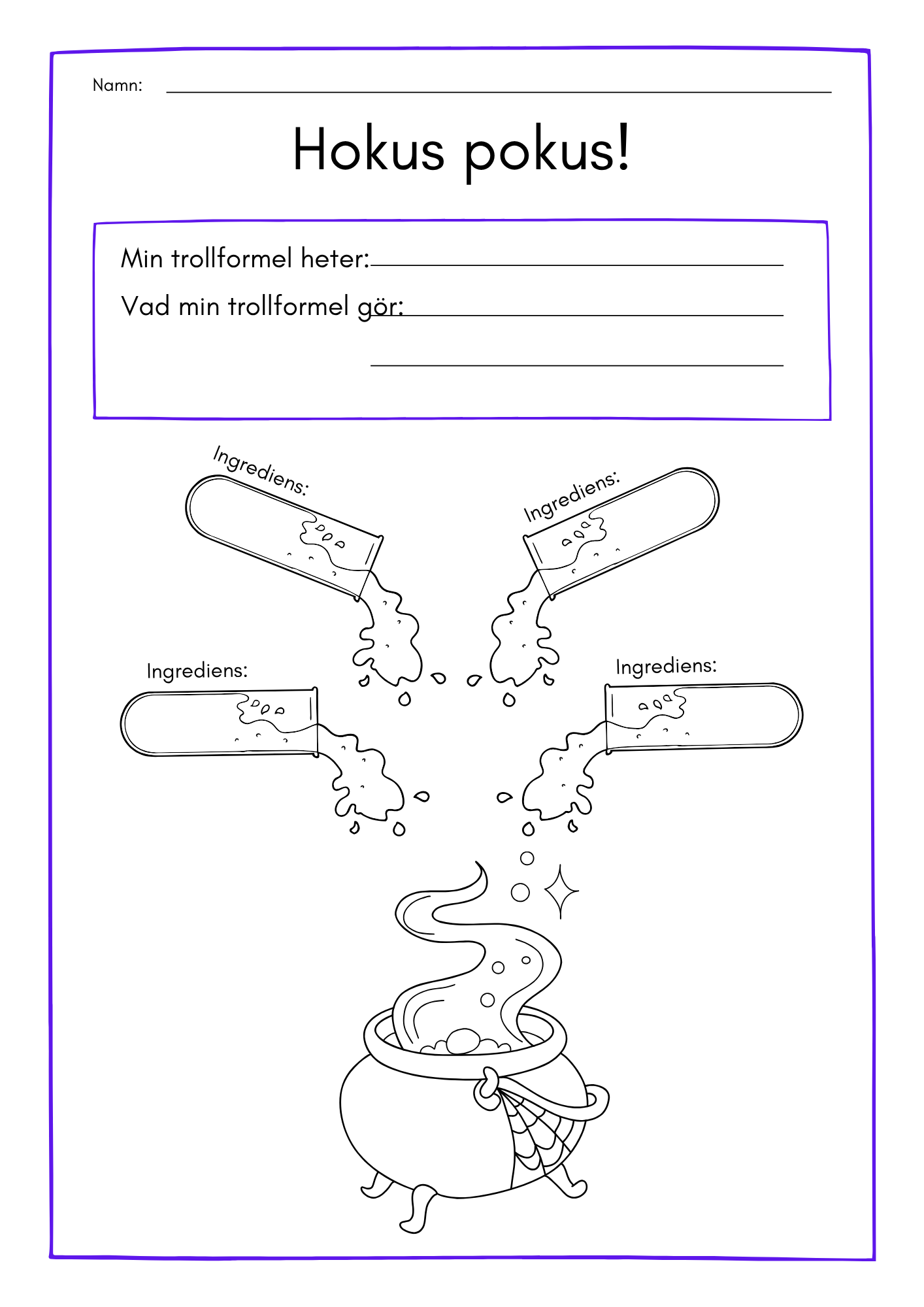 Min spökliga Halloween aktivitetsbok