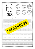Häfte - Spåra siffror - 1 - 10