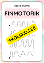 Spåra linjerna - Finmotorik