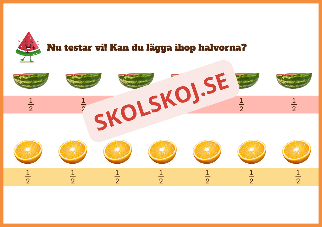 Vad är ett bråk - Häfte