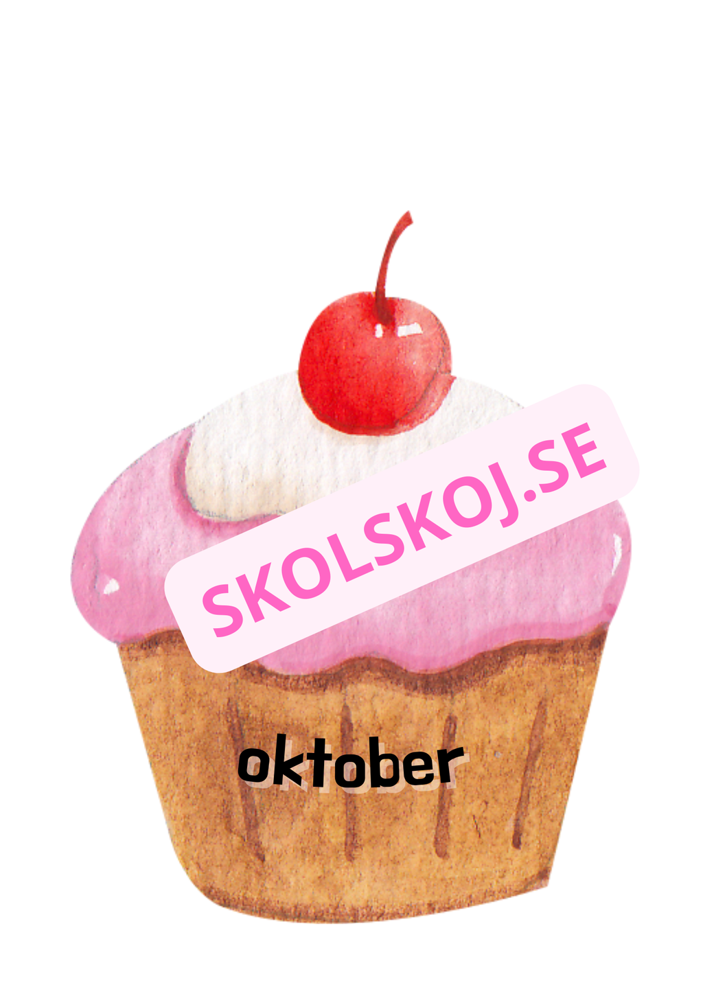 Födelsedagsmuffins - Redigerbara - Powerpoint