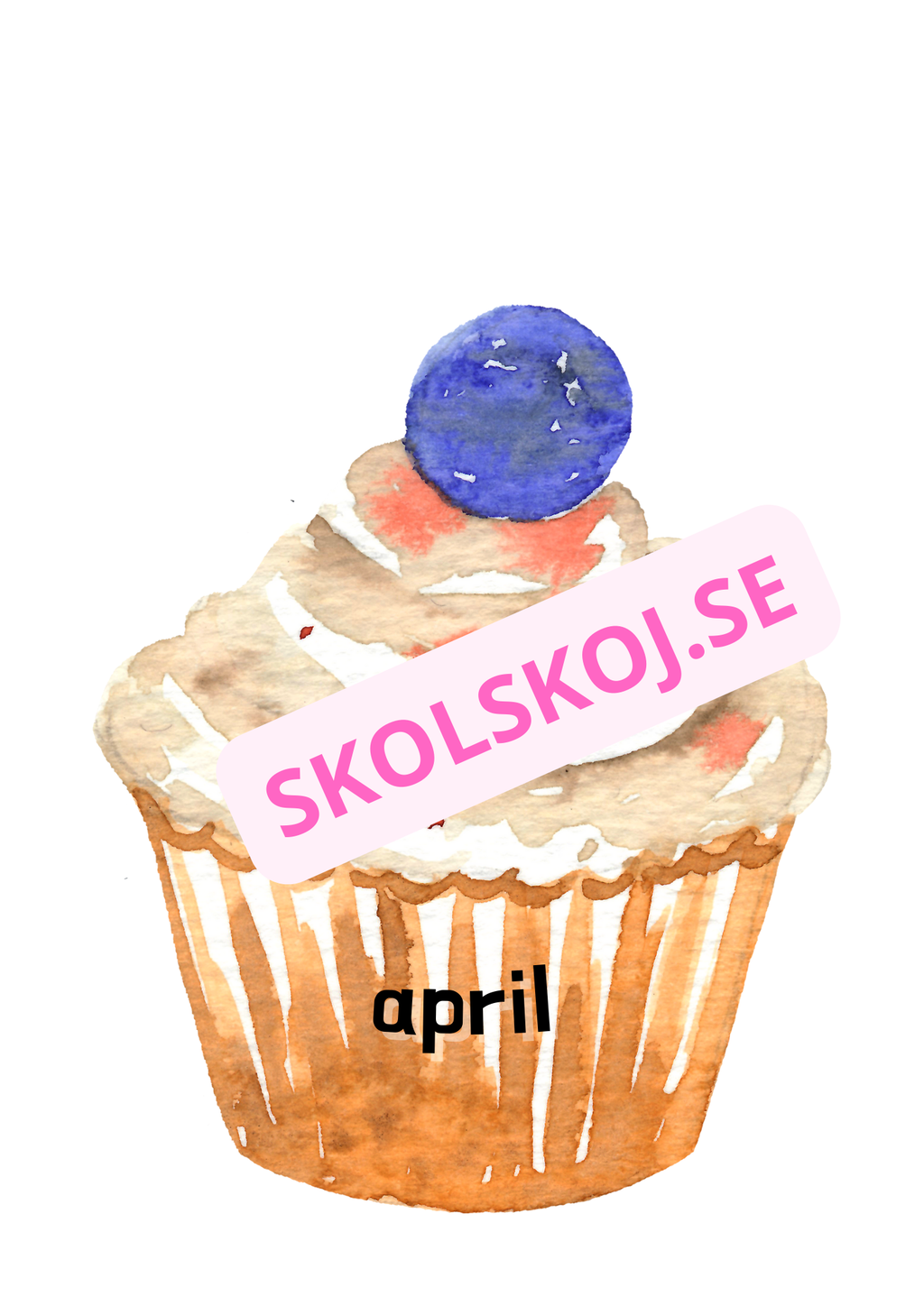 Födelsedagsmuffins - Redigerbara - Powerpoint