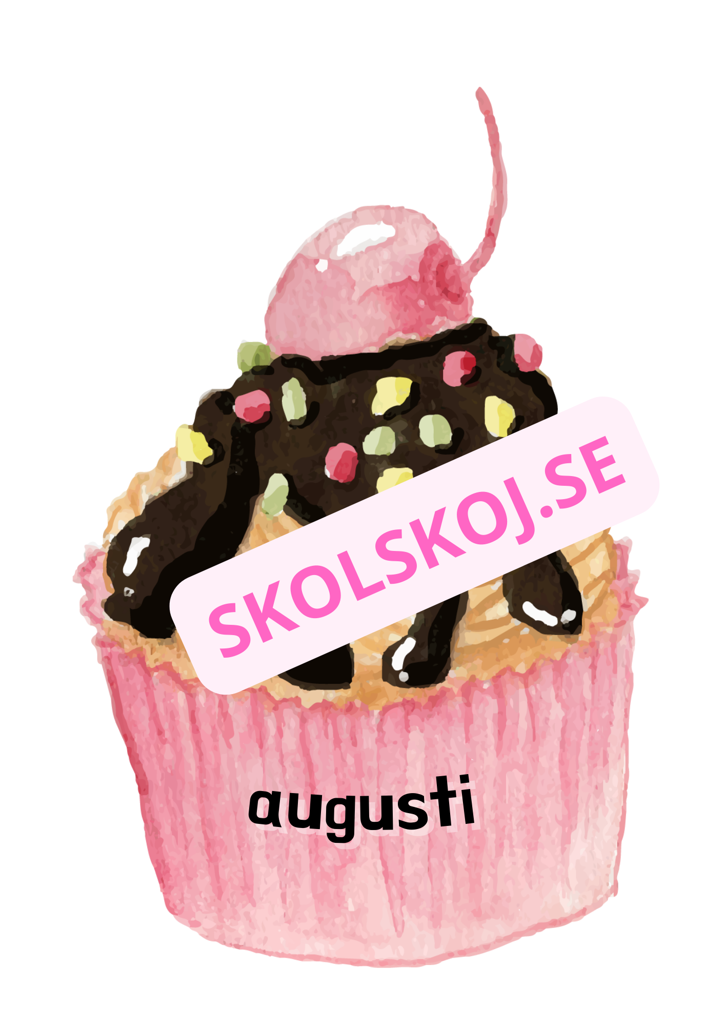Födelsedagsmuffins - Redigerbara - Powerpoint