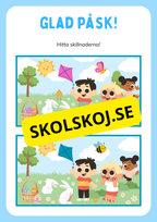 Glad påsk - Häfte - Blandade uppgifter