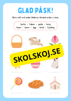 Glad påsk - Häfte - Blandade uppgifter