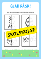 Glad påsk - Häfte - Blandade uppgifter
