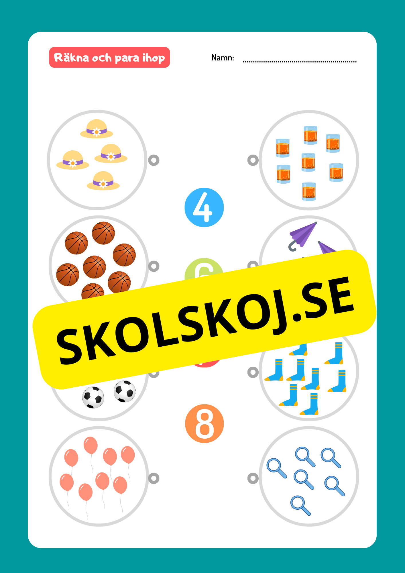 Räkna och para ihop