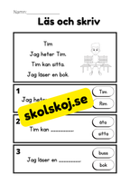 Läs och skriv - Läsförståelse