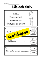 Läs och skriv - Läsförståelse