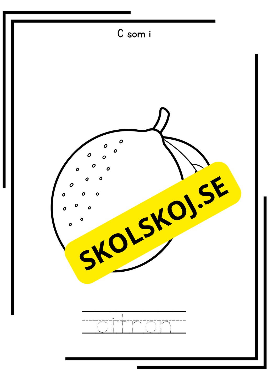 Från A till Ö - Hela alfabetet