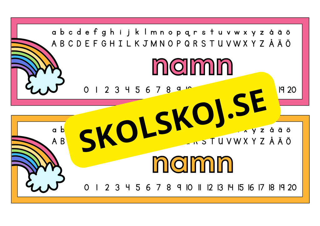 Bänkkompisar - Redigerbar - Powerpoint
