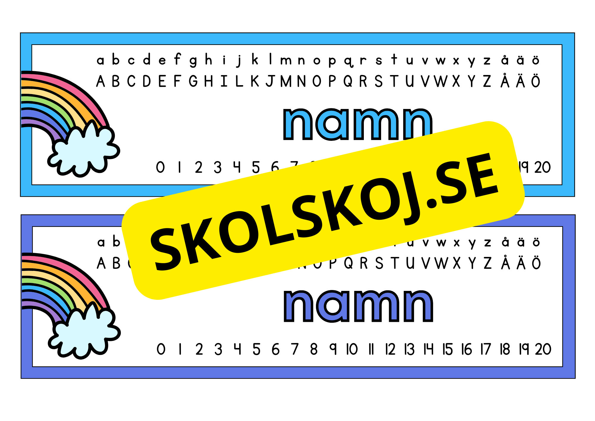 Bänkkompisar - Redigerbar - Powerpoint