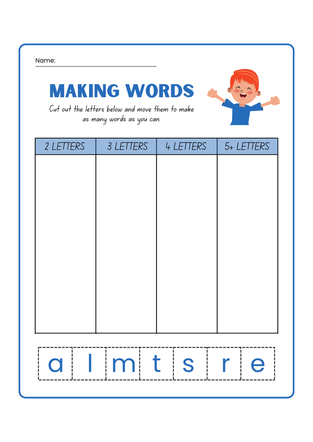 Making Words - English