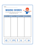 Making Words - English