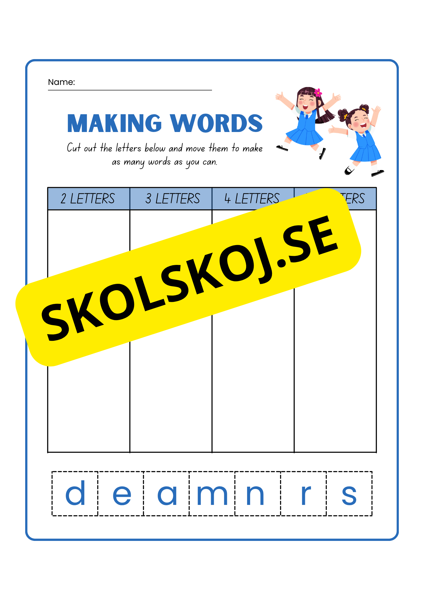 Making Words - English