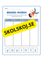 Making Words - English